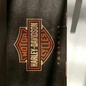 HARLEY-DAVIDSON MOTORCYCLE FOOTWEAR BOX ONLY NO SHOES